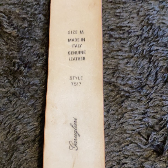 Garuglieri Animal/Reptile Print Genuine Leather Belt Size M 36’’ long strap - Picture 3 of 5